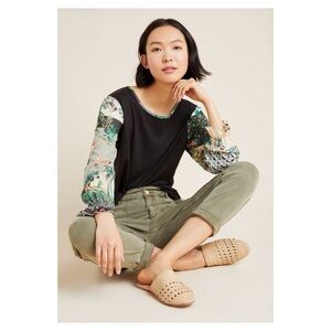 NWOT Anthropologie Aldomartins Teresita Top  Size Small